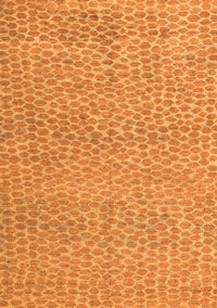 Abstract Orange Modern Rug, abs5152org