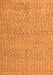 Abstract Orange Modern Rug, abs5152org