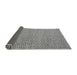 Sideview of Abstract Gray Modern Rug, abs5152gry