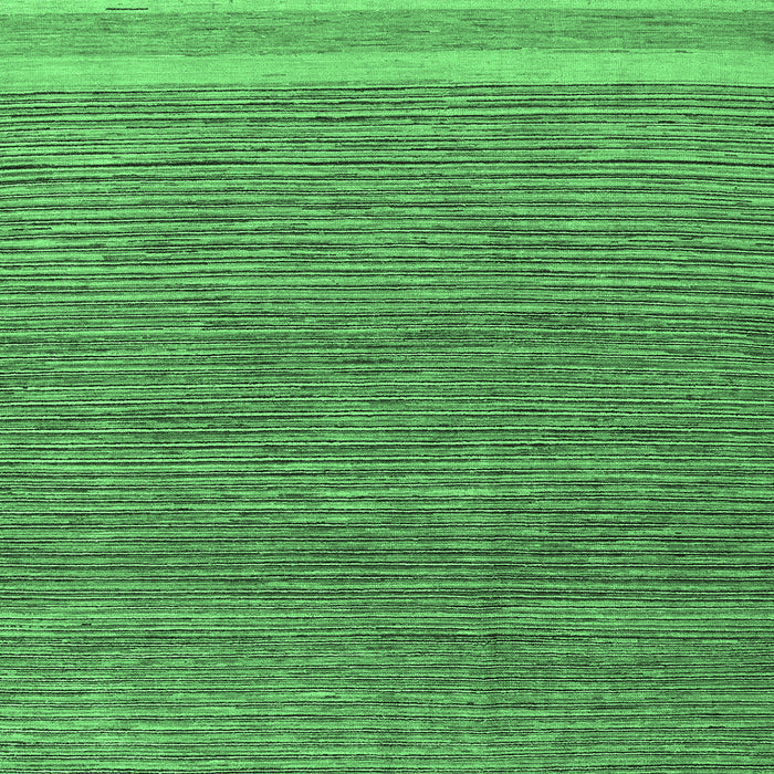Square Machine Washable Abstract Emerald Green Modern Area Rugs, wshabs5153emgrn