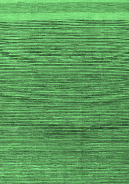 Abstract Emerald Green Modern Rug, abs5153emgrn