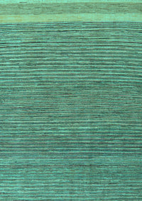 Abstract Turquoise Modern Rug, abs5153turq