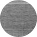 Round Abstract Gray Modern Rug, abs5153gry