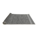 Sideview of Abstract Gray Modern Rug, abs5153gry