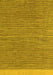 Abstract Yellow Modern Rug, abs5154yw