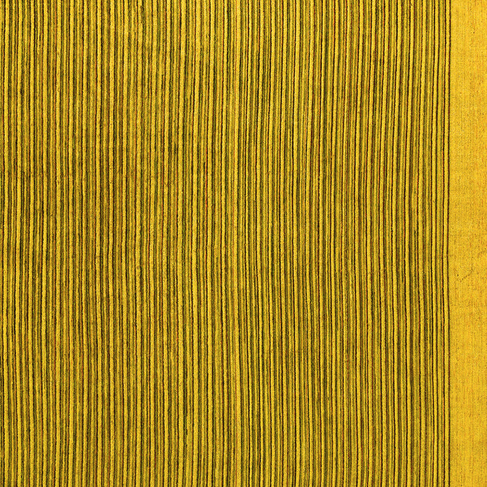 Square Abstract Yellow Modern Rug, abs5154yw