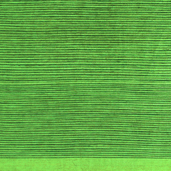 Square Machine Washable Abstract Green Modern Area Rugs, wshabs5154grn