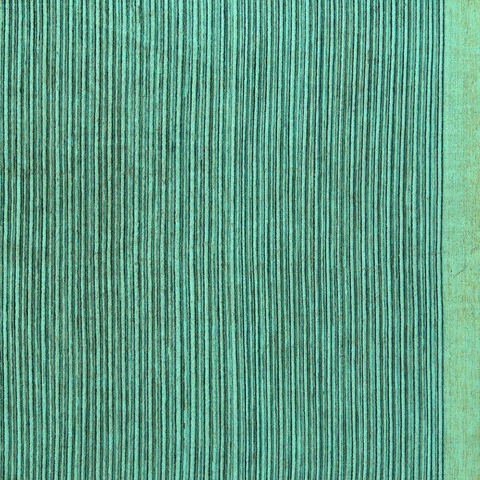 Square Machine Washable Abstract Turquoise Modern Area Rugs, wshabs5154turq