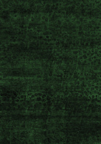 Abstract Emerald Green Modern Rug, abs5155emgrn