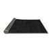 Sideview of Abstract Gray Modern Rug, abs5155gry