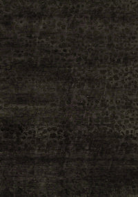 Abstract Brown Modern Rug, abs5155brn