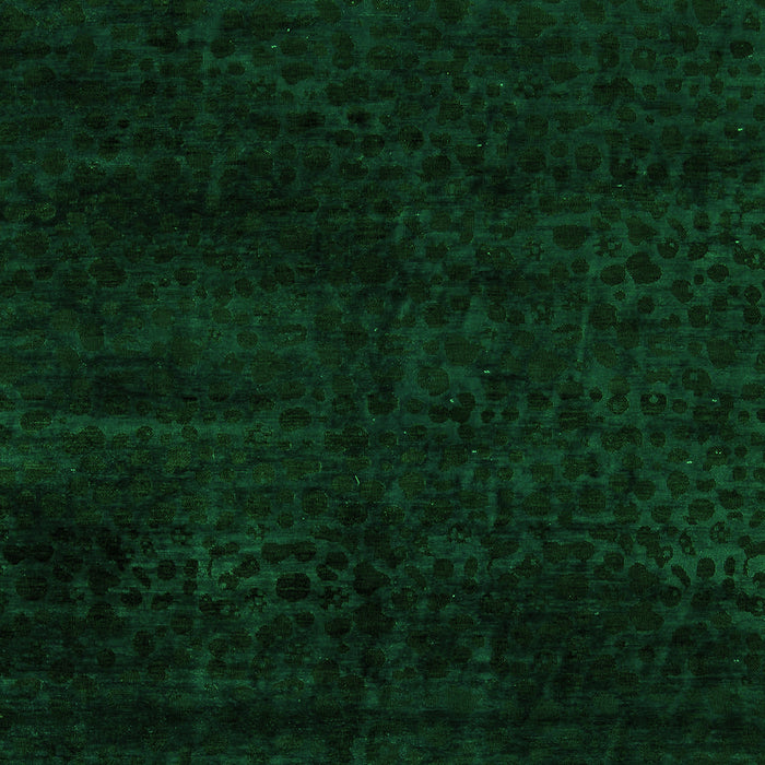 Abstract Green Modern Rug, abs5155grn