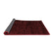 Abstract Red Modern Area Rugs