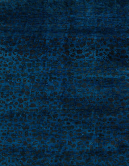 Abstract Blue Modern Rug, abs5155