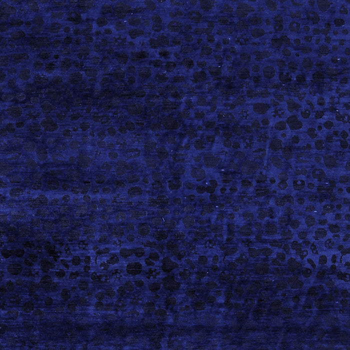 Machine Washable Abstract Blue Modern Rug, wshabs5155blu