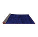 Sideview of Abstract Purple Modern Rug, abs5155pur