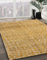 Abstract Sedona Brown Modern Rug, abs5157