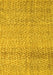 Machine Washable Abstract Yellow Modern Rug, wshabs5157yw