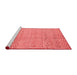 Modern Red Washable Rugs