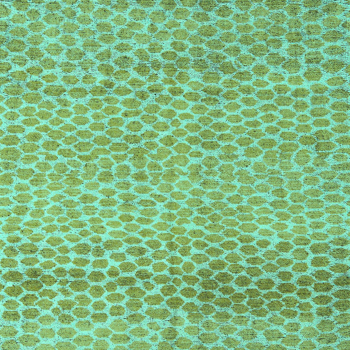 Machine Washable Abstract Turquoise Modern Area Rugs, wshabs5157turq