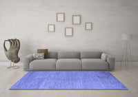 Machine Washable Abstract Blue Modern Rug, wshabs5158blu