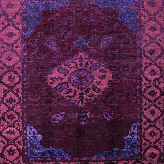 Machine Washable Abstract Purple Modern Area Rugs, wshabs5159pur