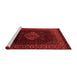 Modern Red Washable Rugs