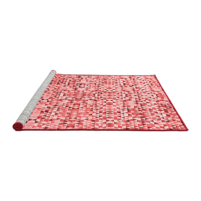 Modern Red Washable Rugs