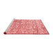 Modern Red Washable Rugs