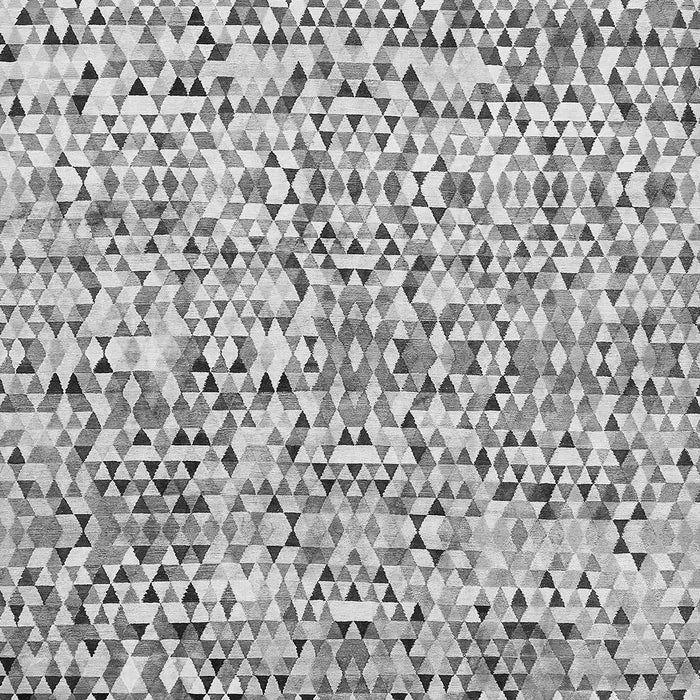 Machine Washable Abstract Gray Modern Rug, wshabs515gry