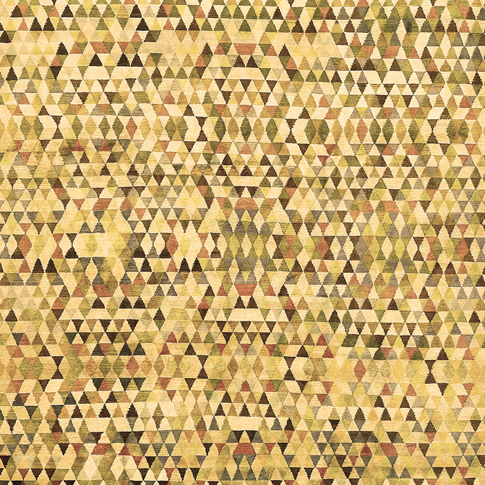 Abstract Brown Modern Rug, abs515brn