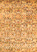 Abstract Orange Modern Rug, abs515org