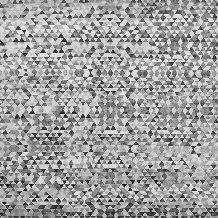 Square Abstract Gray Modern Rug, abs515gry