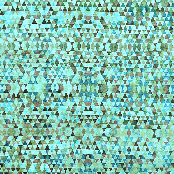 Abstract Light Blue Modern Rug, abs515lblu