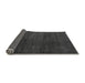 Sideview of Abstract Gray Modern Rug, abs5160gry