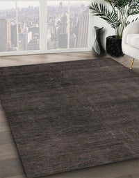 Abstract Gray Modern Rug, abs5160