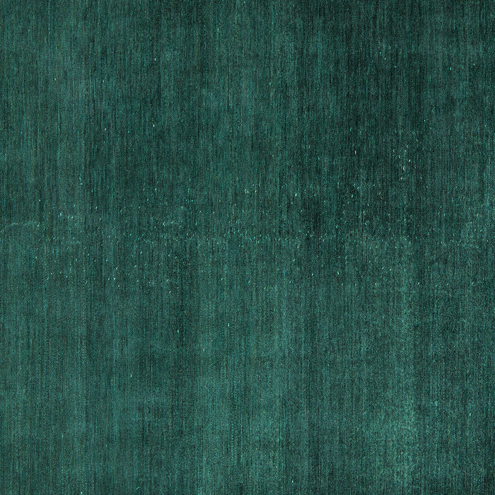 Square Machine Washable Abstract Turquoise Modern Area Rugs, wshabs5160turq