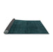 Sideview of Abstract Light Blue Modern Rug, abs5160lblu