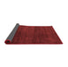 Abstract Red Modern Area Rugs