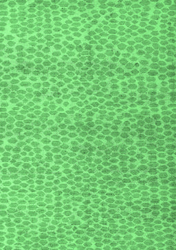 Abstract Emerald Green Modern Rug, abs5161emgrn