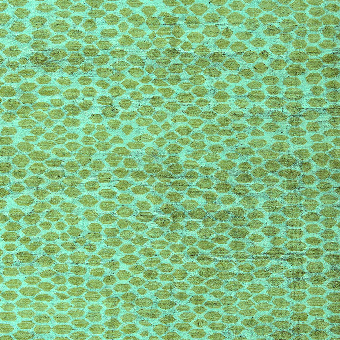 Machine Washable Abstract Turquoise Modern Area Rugs, wshabs5161turq