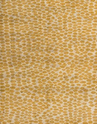 Machine Washable Abstract Orange Rug, wshabs5161