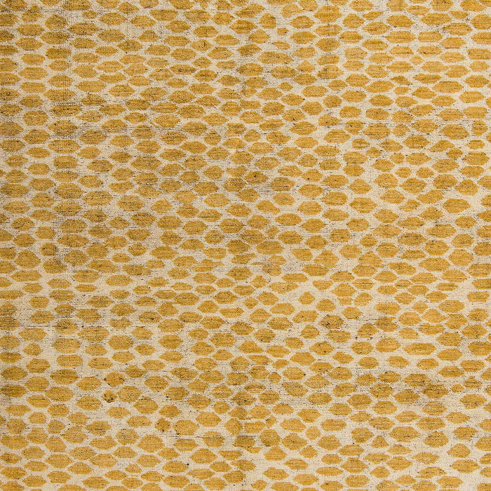 Machine Washable Abstract Orange Rug, wshabs5161