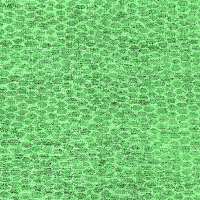 Machine Washable Abstract Emerald Green Modern Area Rugs, wshabs5162emgrn