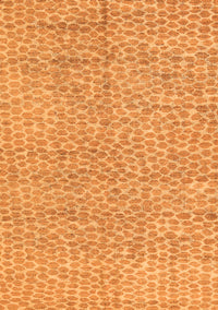 Abstract Orange Modern Rug, abs5162org