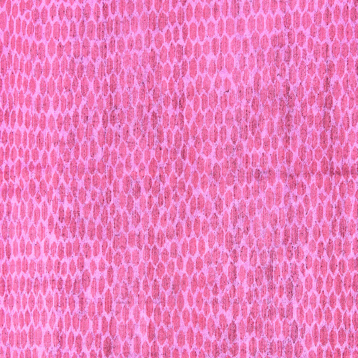 Square Abstract Pink Modern Rug, abs5162pnk