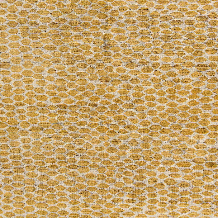 Machine Washable Abstract Orange Rug, wshabs5162