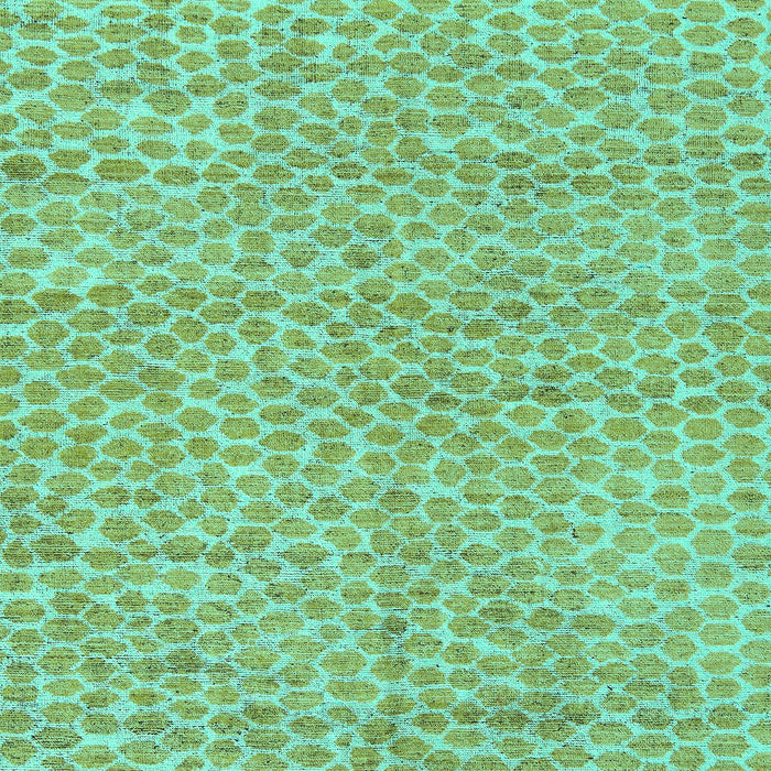 Machine Washable Abstract Turquoise Modern Area Rugs, wshabs5162turq