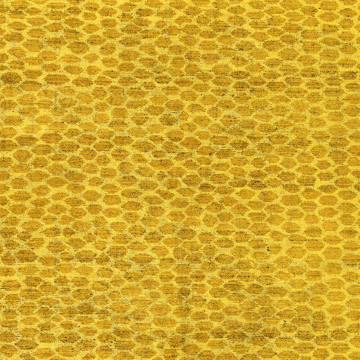 Abstract Yellow Modern Rug, abs5162yw