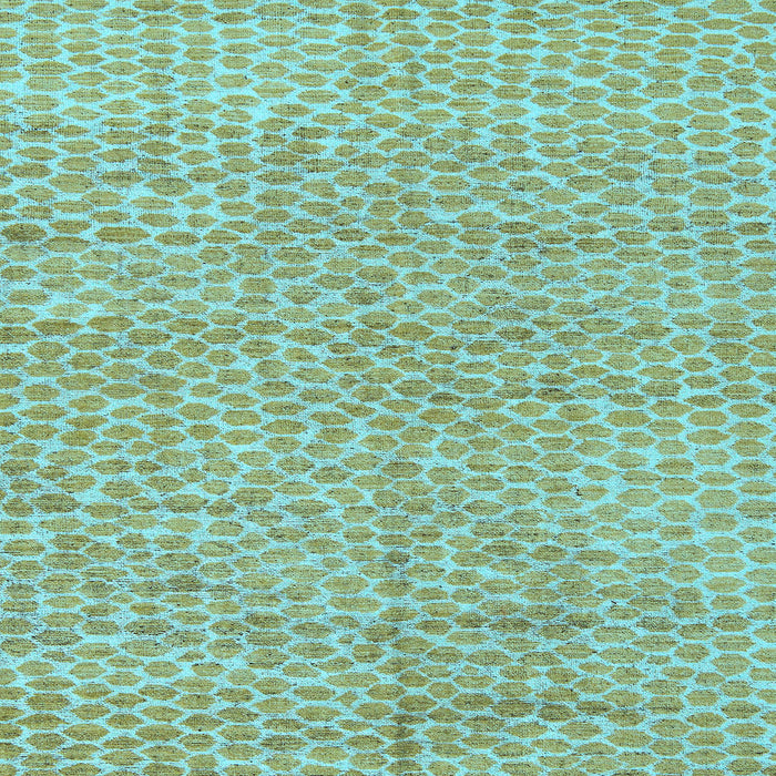 Square Abstract Light Blue Modern Rug, abs5162lblu